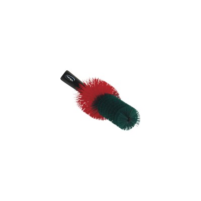 Vikan Velgenborstel Rood / Groene harde haren