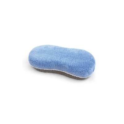 Microvezelspons dubbelzijdig (ruw textuur / ultra zacht)