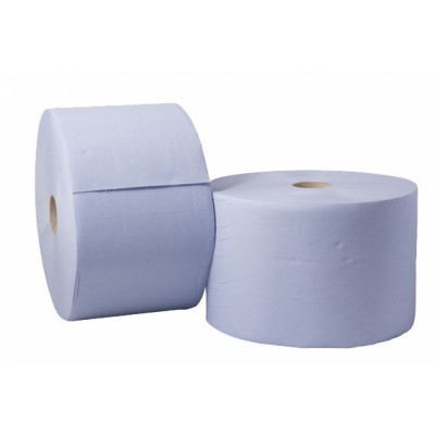 Poetspapier Blauw