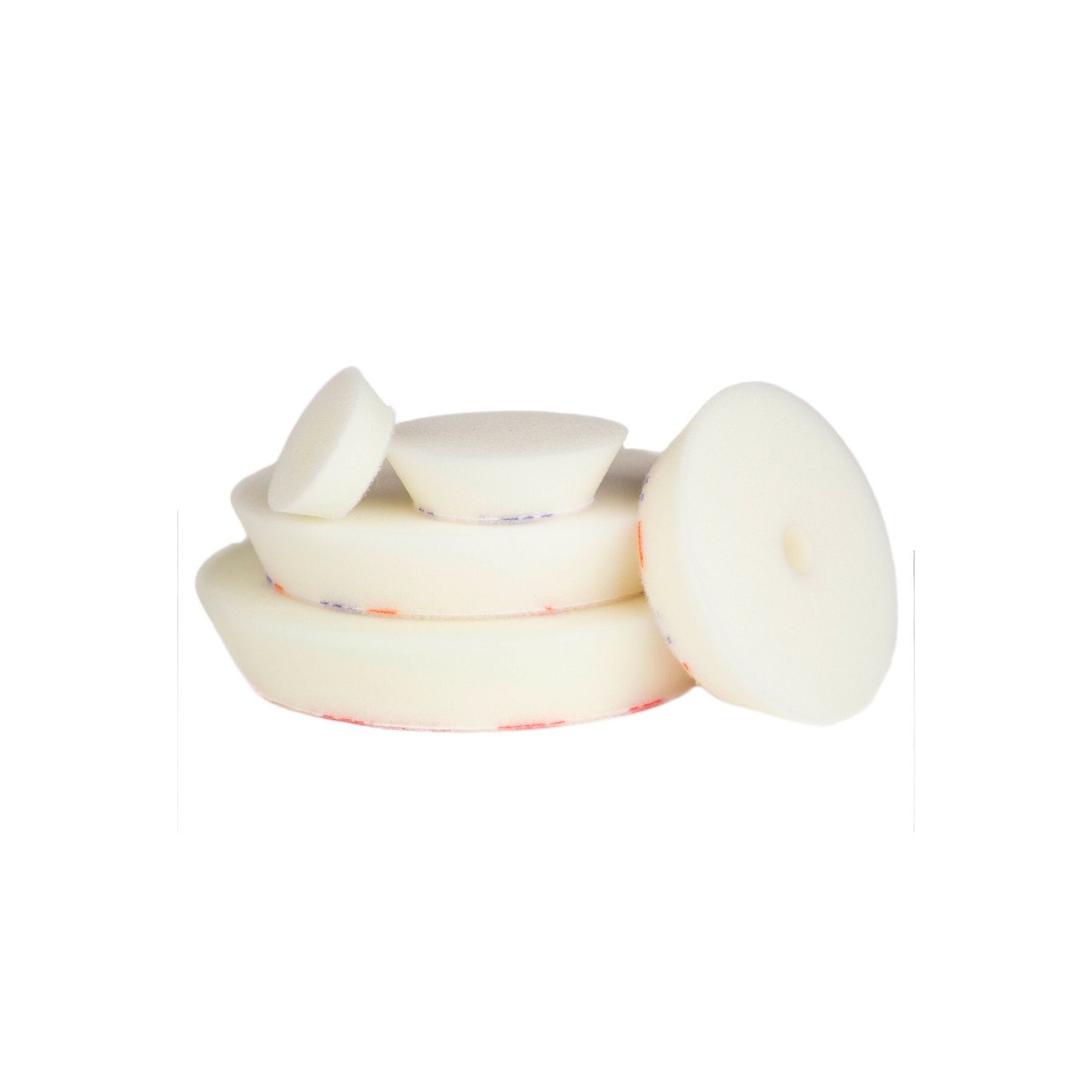 Refinish Polijstpad Foam excentrisch, medium-soft, wit